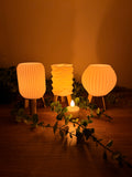 Warm & stilvoll – 3er-Set Mini-Teelichthalter